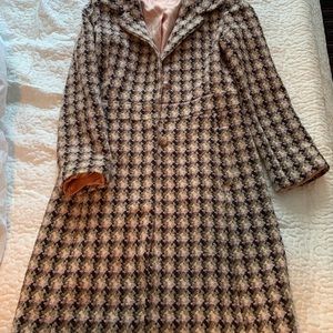 Pink Houndstooth Jacket. Excellent condition